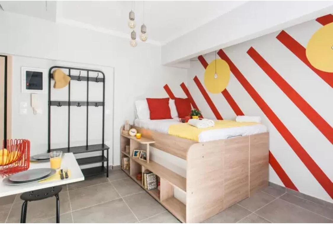Colorful Apartment In Athens Atenas Exterior foto